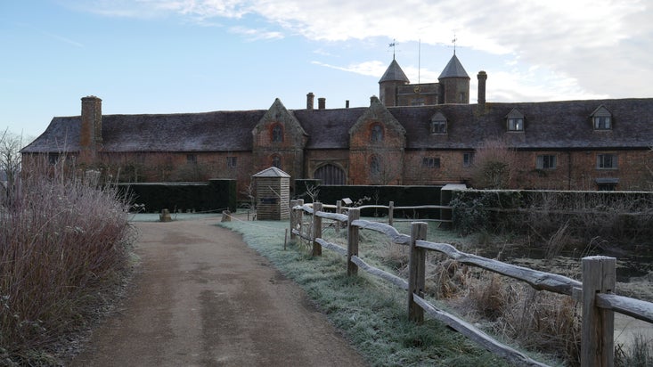 Wintry mornings at Sissinghurst Castle